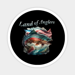 Land of Anglers Magnet